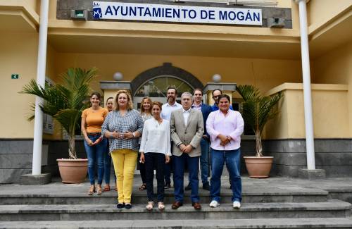 Los consejeros del grupo Popular  en el Cabildo conocen las demandas  de Mogán