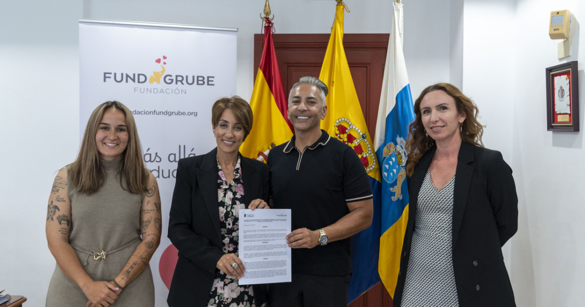 Mogán y la Fundación Fund Grube renuevan por décimo año el proyecto Applíca-T