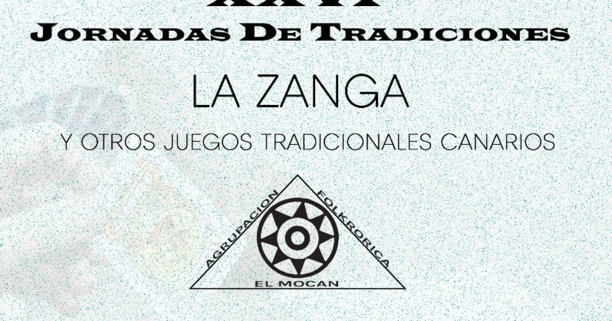 La zanga centrará las  XXVI Jornadas de Tradiciones