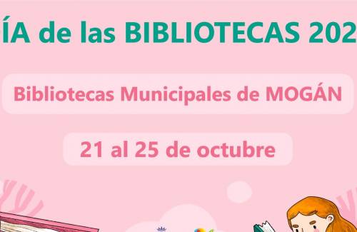 Mogán celebra el Día de las  Bibliotecas del 21 al 25 de octubre