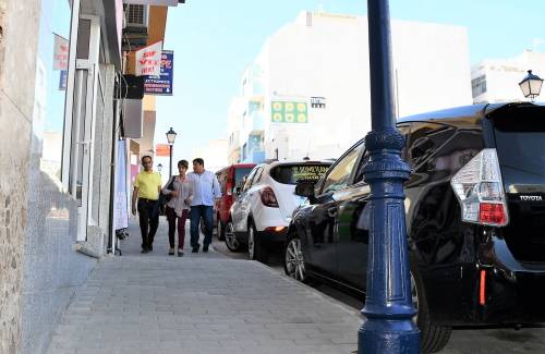 Finalizan las obras de mejora de la accesibilidad en las calles de Arguineguín