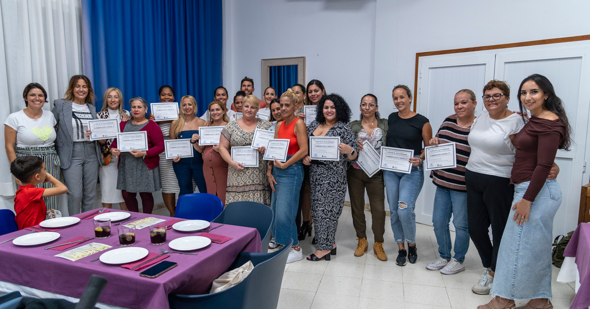 19 vecinas certifican como gobernantas con el curso organizado por el Ayuntamiento