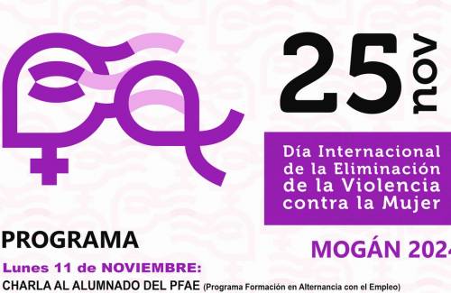 Mogán conmemora el 25N con homenaje  a las víctimas de violencia de género