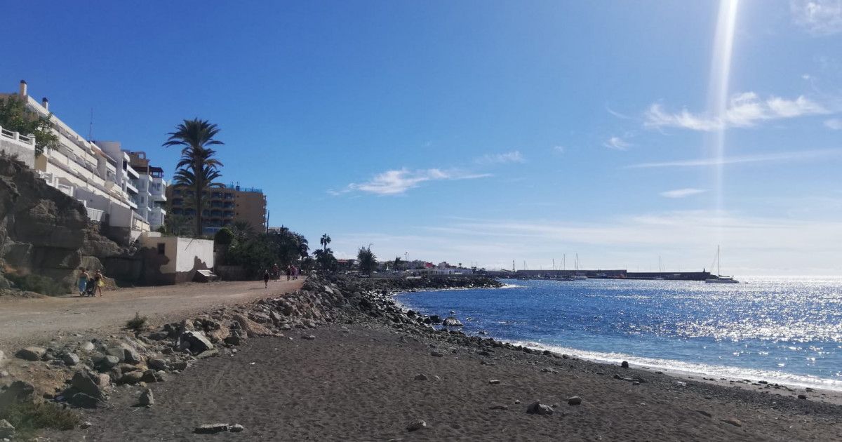 Fin a más de tres décadas de bloqueo  del paseo marítimo Marañuelas-Anfi