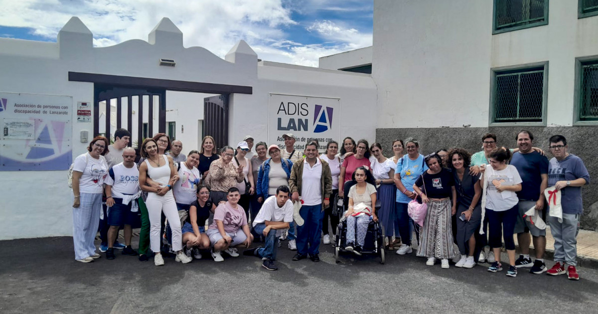 El Centro Ocupacional de Mogán  viaja a Lanzarote