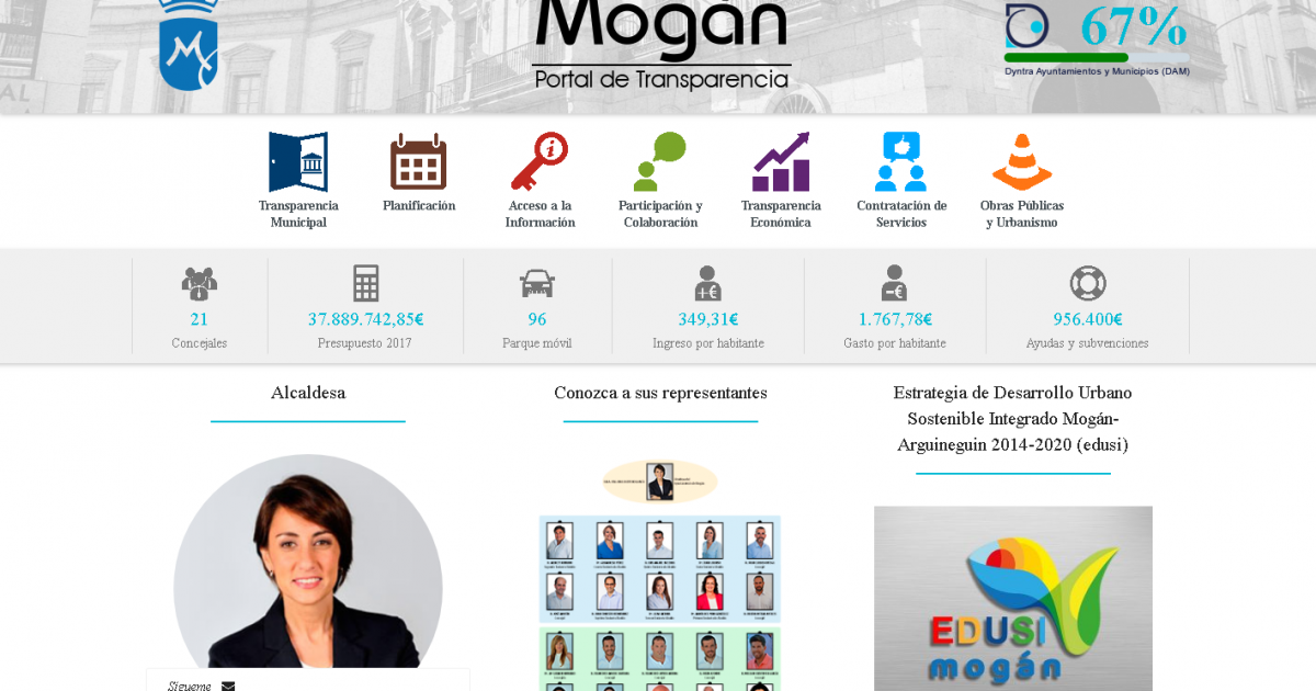 El Ayuntamiento de Mogán pone en marcha el nuevo portal de transparencia