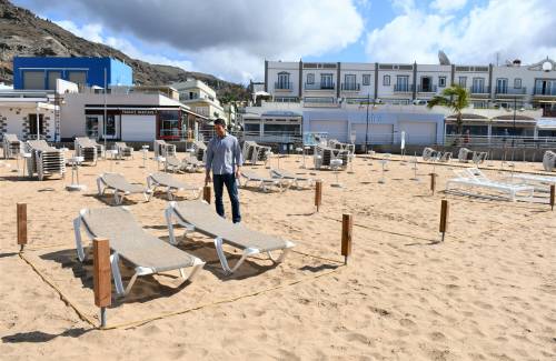 Mogán propone dividir las playas en sectores cuando se permita su uso recreativo