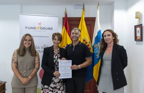 Mogán y la Fundación Fund Grube renuevan por décimo año el proyecto Applíca-T