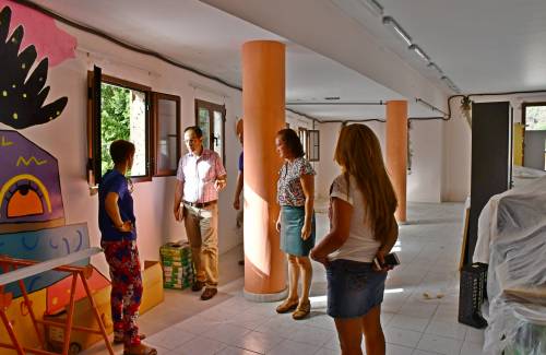 En marcha la obras mejora del Centro Sociocultural de Veneguera