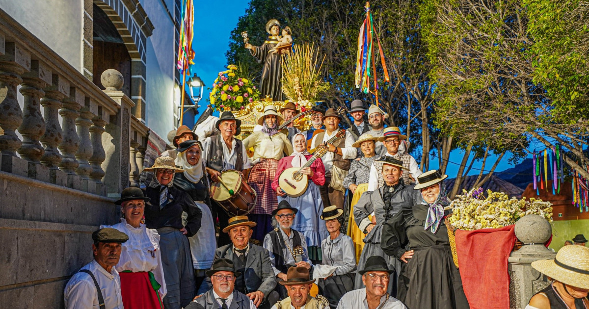 15 carretas y 15 agrupaciones folclóricas participan en la Romería-Ofrenda a San Antonio El Chico este sábado
