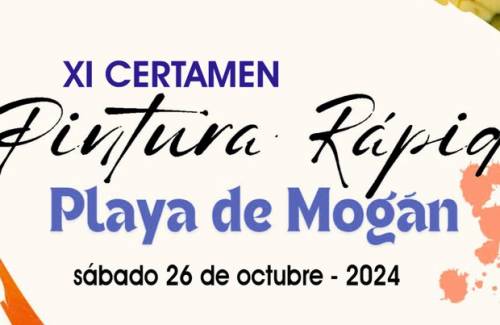 Playa de Mogán acoge el XI Certamen de Pintura Rápida el 26 de octubre