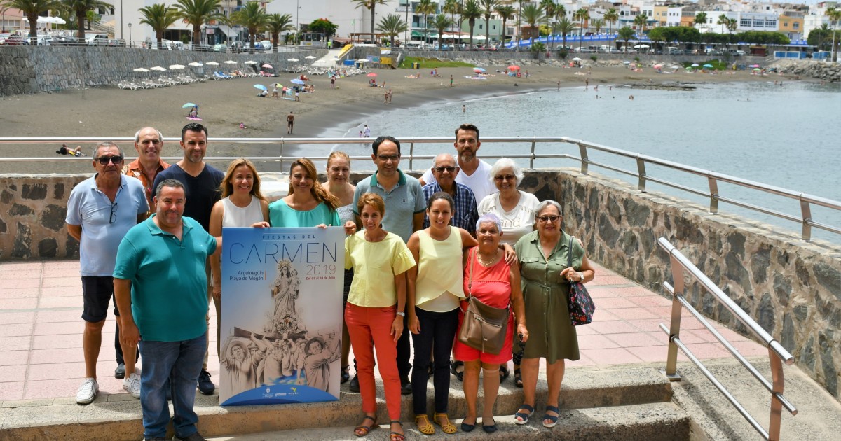 Las Fiestas del Carmen 2019 se celebrarán en Arguineguín y Playa de Mogán del 5 al 28 de julio