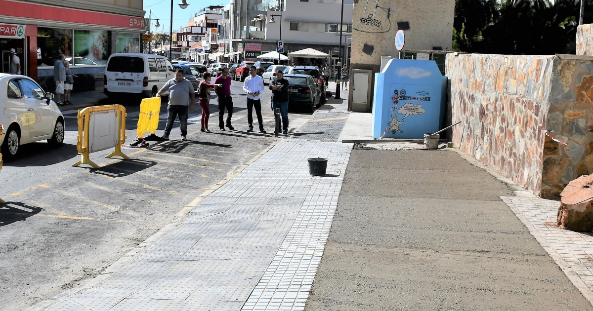 El Ayuntamiento de Mogán mejora y amplía la capacidad del recinto de residuos de la avenida Las Artes