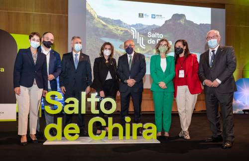 Comienza la obra del Salto de Chira, primer gran sistema energético en Canarias