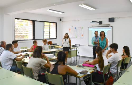 Comienza el segundo curso del aula adscrita a la Escuela Oficial de Idiomas de Mogán