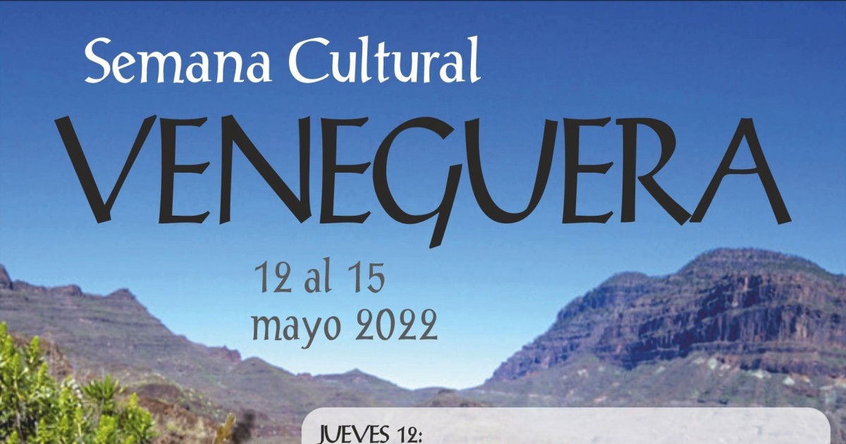 Veneguera acogerá actividades culturales y lúdicas del 12 al 15 de mayo