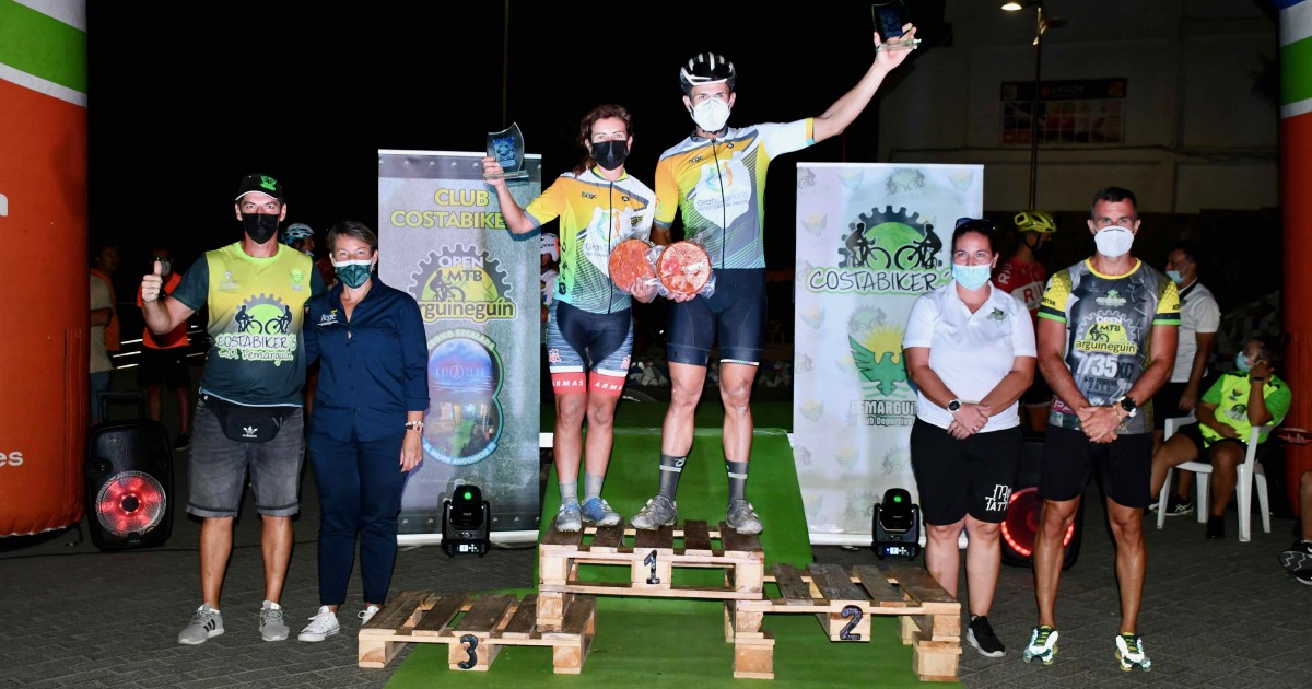 Javier Ramos y Lourdes Bethencourt, vencedores de la Crono Escalada a Cortadores 2021 y del Campeonato  de Gran Canaria