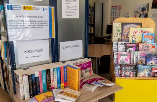 El Ayuntamiento adquiere 277 libros  para las bibliotecas municipales  con fondos europeos