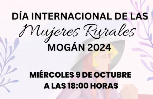 Mogán celebra el Día Internacional de las Mujeres Rurales el 9 de octubre