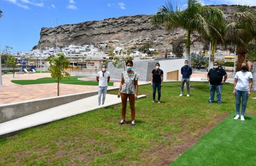 El Ayuntamiento abre mañana el nuevo parque recreativo de Playa de Mogán