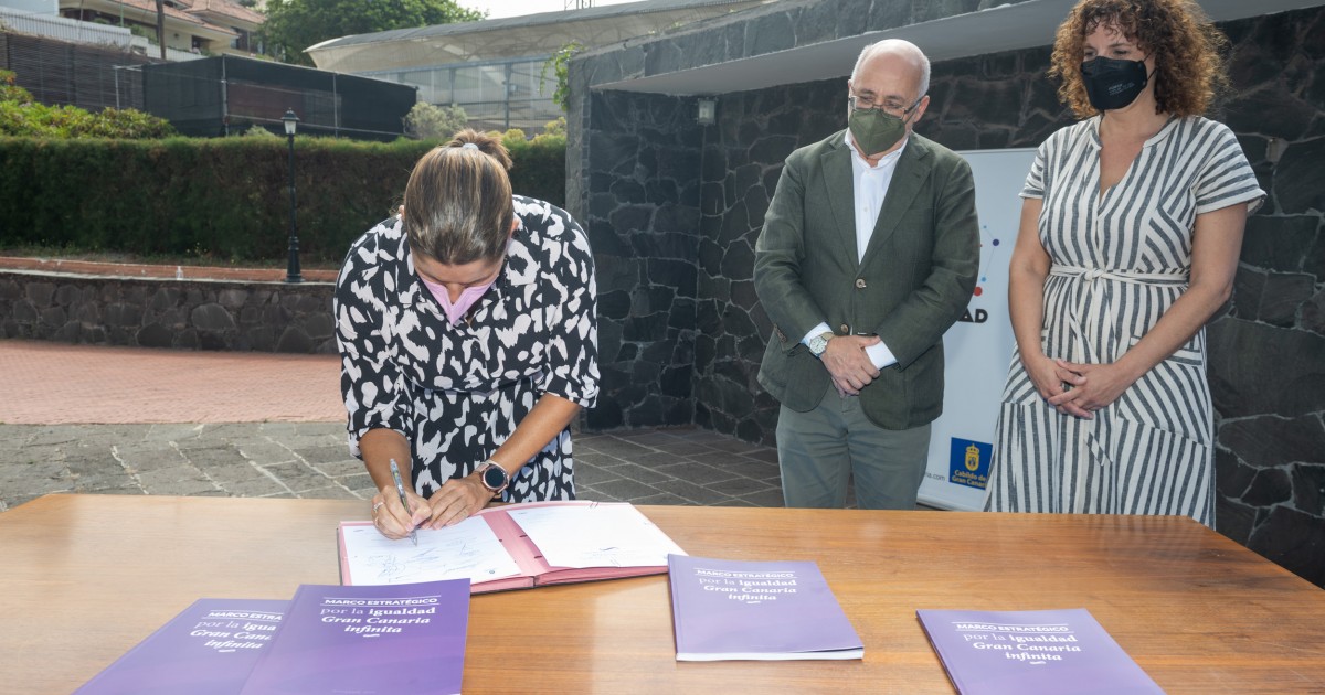 El Cabildo y todos los municipios de Gran Canaria firman el Marco Estratégico por la Igualdad