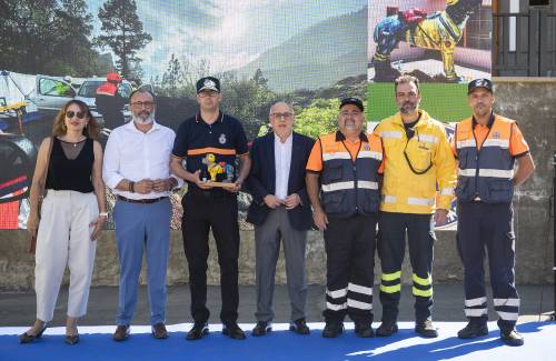 Protección Civil de Mogán, premio honorífico 'Bombero Forestal PRESA 2023'