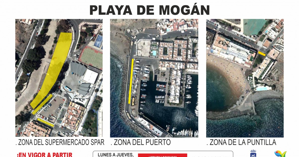 El Ayuntamiento y los empresarios acuerdan las nuevas zonas y horario de carga y descarga de Playa de Mogán