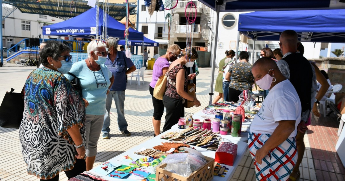 El Centro Ocupacional de Mogán celebra su Mercado de Verano