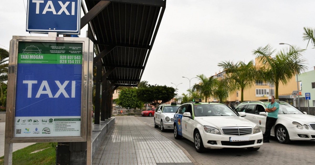 Suprimida la tarifa urbana del  servicio de taxis en Mogán