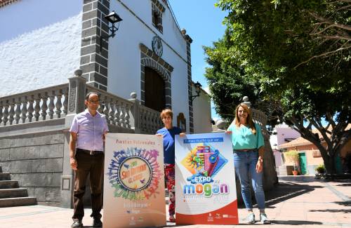 Las calles del casco histórico se preparan para la Expo Mogán y las Fiestas Patronales de San Antonio El Chico