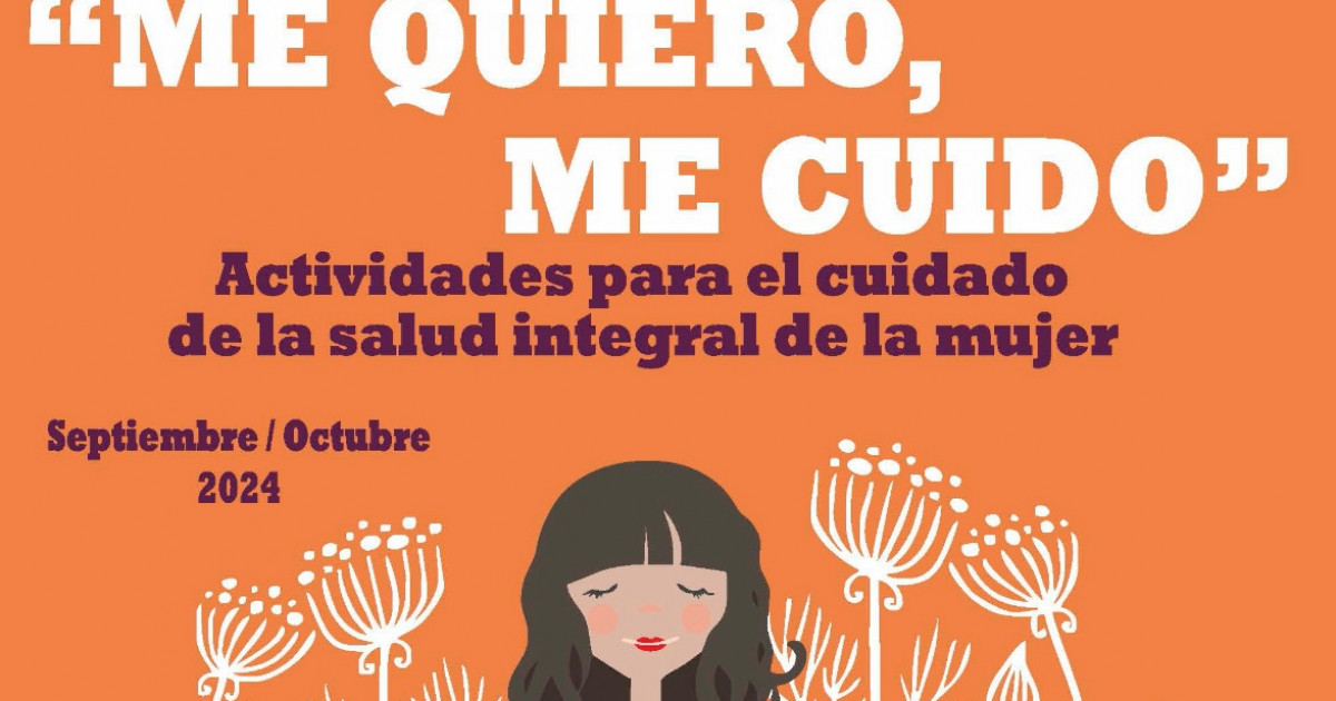 Vuelven los talleres 'Me quiero, me cuido' en septiembre y octubre