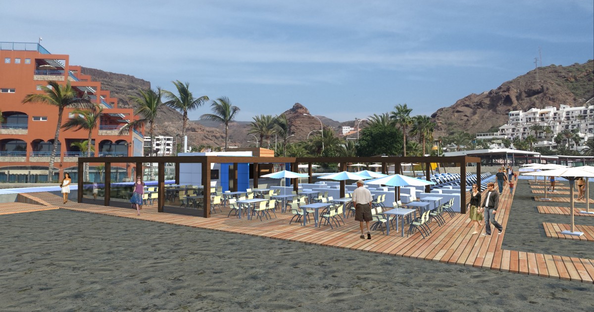 Mogán dotará de mejoras a la Playa del Cura, Las Marañuelas y Playa de Mogán