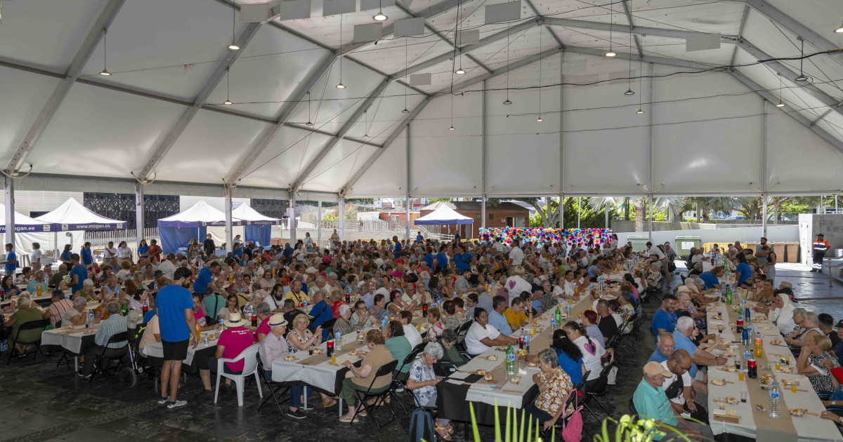 Más de 500 mayores de Mogán celebran el Día Internacional de las Personas de Edad