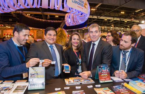 Mogán reivindica en FITUR una política coordinada que atienda a las necesidades de los principales destinos turísticos de Canarias
