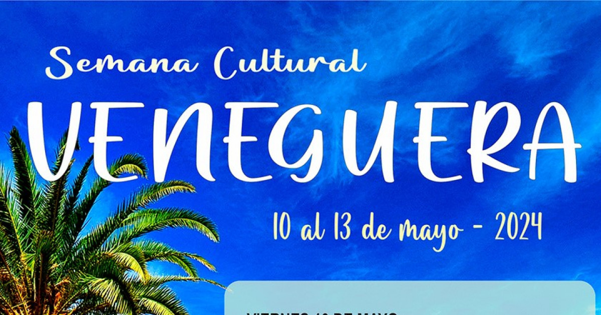 Tradición, cultura y ocio,  en Veneguera del 10 al 13 de mayo