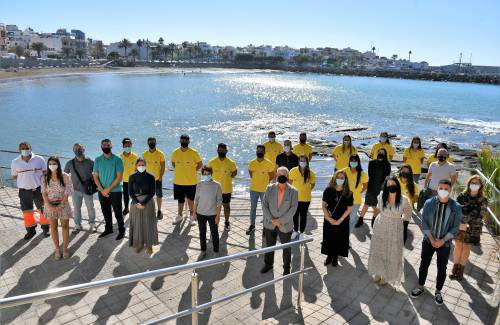 Finaliza la primera promoción del  programa de formación en vigilancia acuática de Mogán